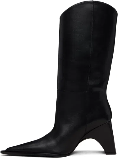 Coperni Bridge Cowboy Boots In Black