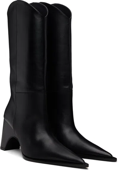 Coperni Bridge Cowboy Boots In Black