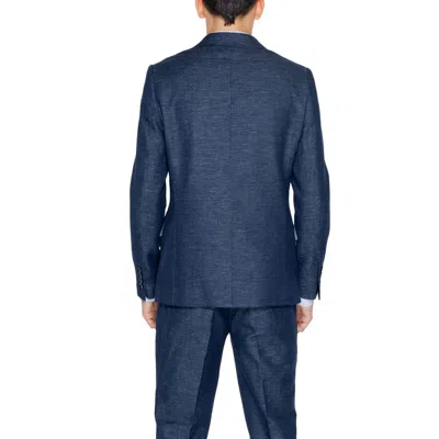 Antony Morato Polyester Men's Suit In Blue