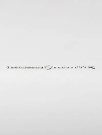 Gucci Interlocking Bracelet In Silver