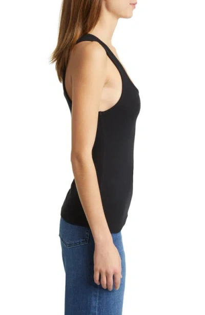 Frame Stretch-modal Tank In Black