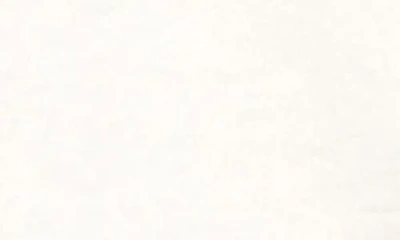 Muse Feather Trim Satin Button-up Shirt In White