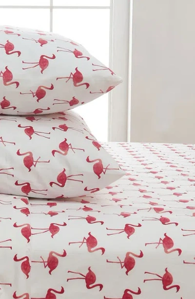 Woven & Weft Coastal Microfiber Sheet Set In Multi