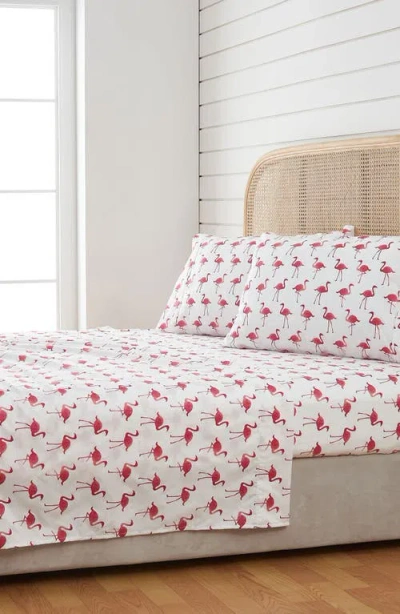 Woven & Weft Coastal Microfiber Sheet Set In Multi
