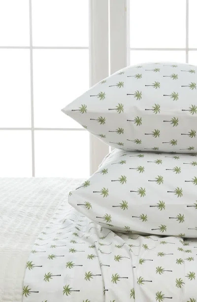 Woven & Weft Coastal Microfiber Sheet Set In Multi