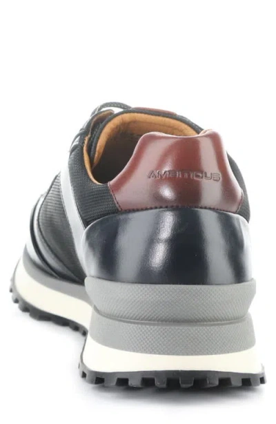 Ambitious Leather Low Top Sneaker In Black