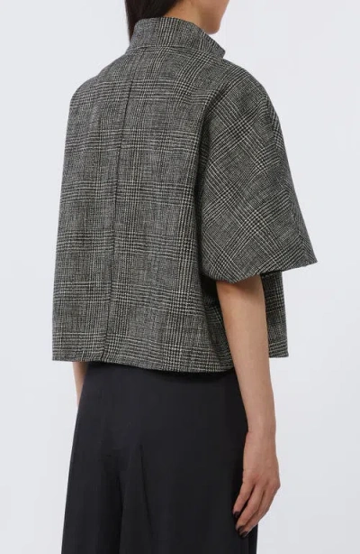 Max Mara Farneto Alpaca, Wool & Silk Knit Cape In Gray