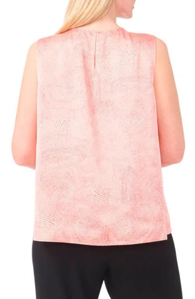 Halogenr Halogen(r) Abstract Print Shell Top In Pink