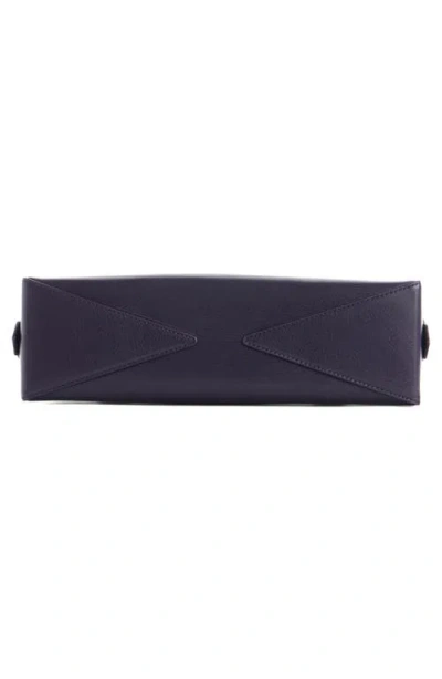 Alaïa Alaia Women Charcoal Suede Medium Le Teckel Shoulder Bag In Black