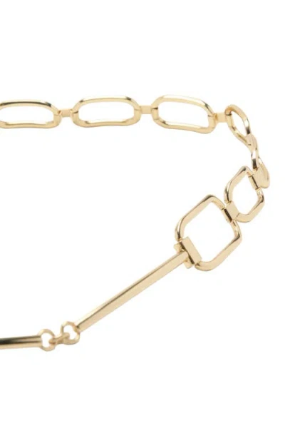 Mango Chain Belt In Gold