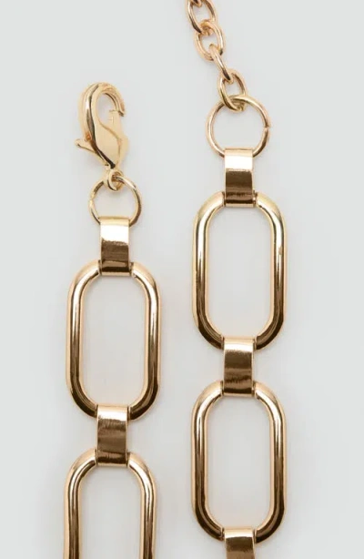 Mango Chain Belt In Gold