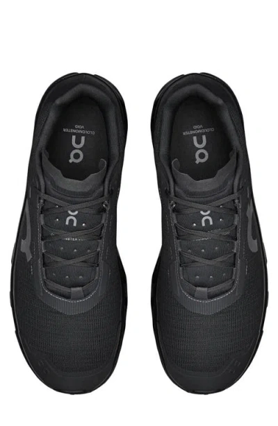 On Running Black Mesh Cloudmster Sneakers In Black
