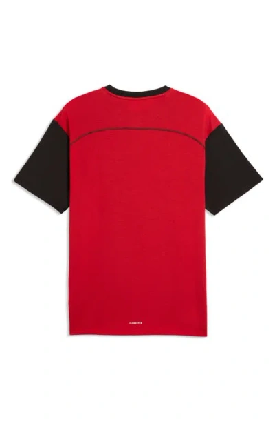 Puma Ferrari Cloudspun Performance T-shirt In Black