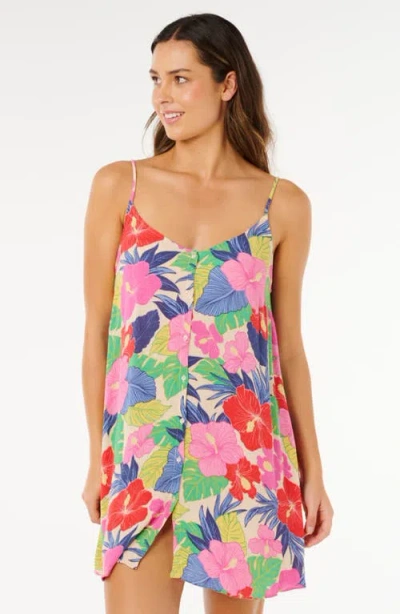 Rip Curl Party Pack Cover-up Dress In Multi