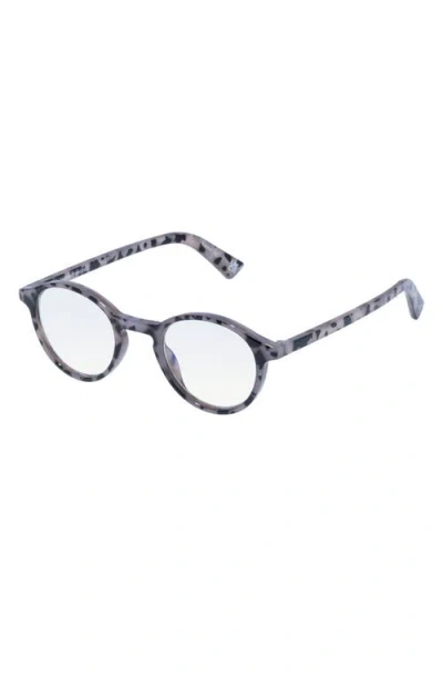 The Book Club So Rando 46mm Blue Light Blocking Reading Glasses In Brown