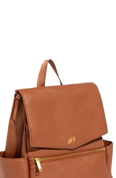 Freshly Picked Mini Classic Diaper Backpack In Brown