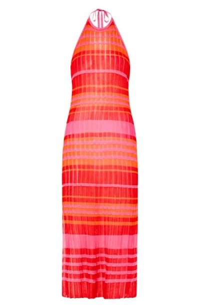 Milly Variegated Dress Swim Cover-up In Multi