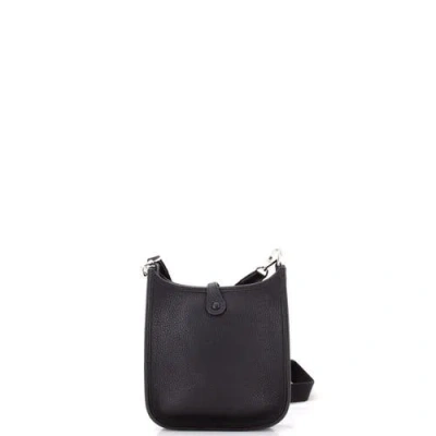 Pre-owned Hermes  Hermes Evelyne Bag Gen Iii Clemence Tpm In Black