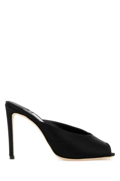 Jimmy Choo Women Brigitte Mules Sandals In Black
