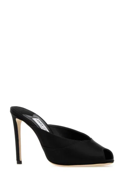 Jimmy Choo Women Brigitte Mules Sandals In Black