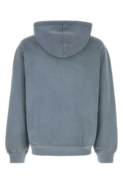 Carhartt Work In Progress Torion Cotton Hoodie In Blue