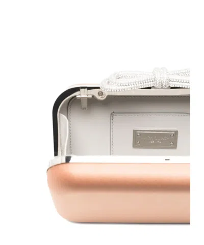 Machmach Crystal-decorated Clutch In Pink