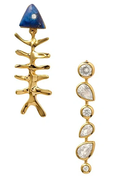 Eliou Pescado Earrings In Gold