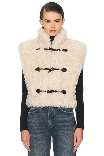 Isabel Marant Étoile Marant Etoile Alisa Vest In Neutral