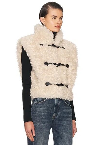 Isabel Marant Étoile Marant Etoile Alisa Vest In Neutral