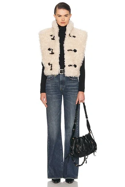 Isabel Marant Étoile Marant Etoile Alisa Vest In Neutral