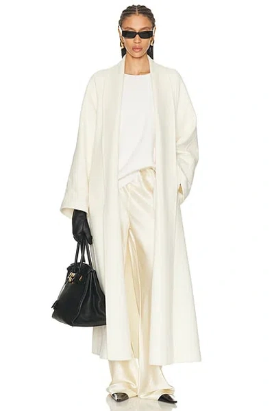 Eaves Loretta Silk Pants In White