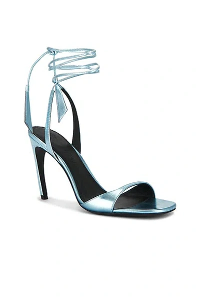 Attico Ora 95mm Sandal In Blue