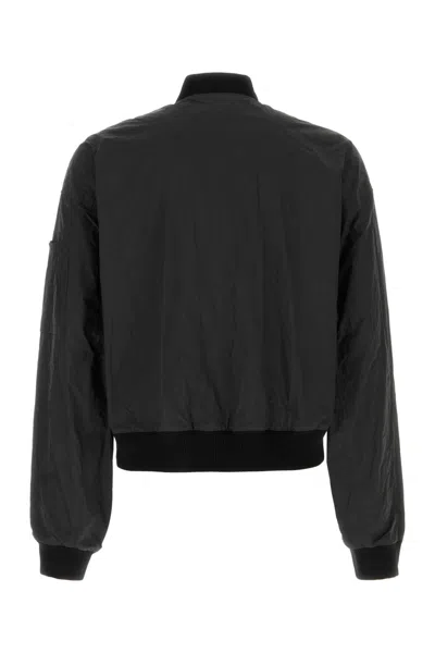 Dsquared2 Dsquared Men Black Polyester Blend Bomber Jacket In Black