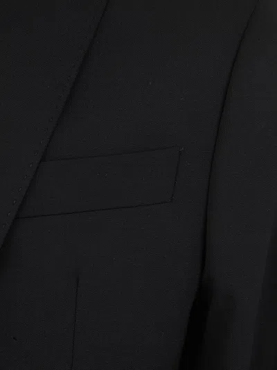 Dsquared2 Virgin Wool Two-piece Suit In Black