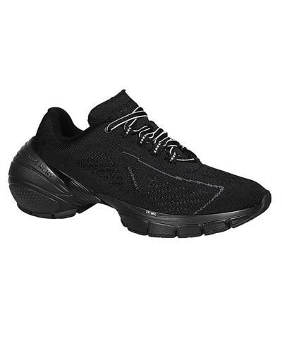 Givenchy Black Leather Tk-mx Runner Sneakers In Black