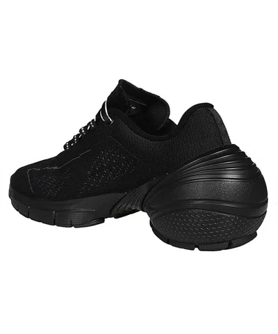 Givenchy Black Leather Tk-mx Runner Sneakers In Black