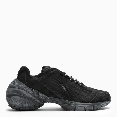 Givenchy Black Leather Tk-mx Runner Sneakers In Black