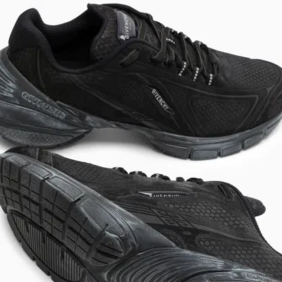 Givenchy Black Leather Tk-mx Runner Sneakers In Black