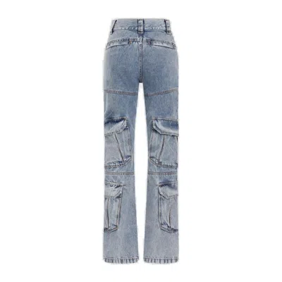 Givenchy Blue Bellows Pocket Jeans In 452-light Blue