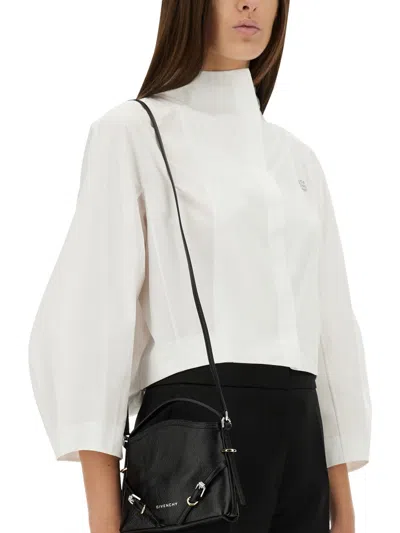 Givenchy White Poplin Shirt In White