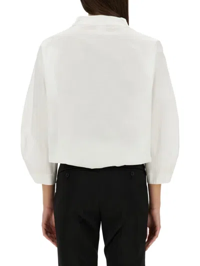 Givenchy White Poplin Shirt In White