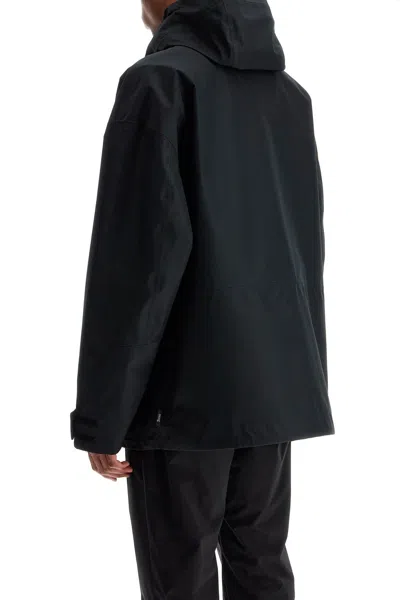 Herno Black Polyester Jacket In Black