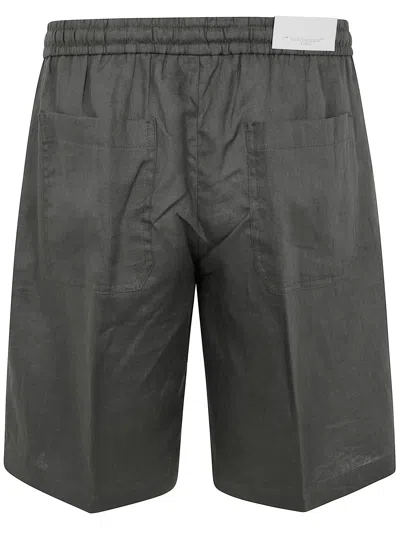 Michael Coal Max Drawstring Bermuda Trousers Clothing In Gray