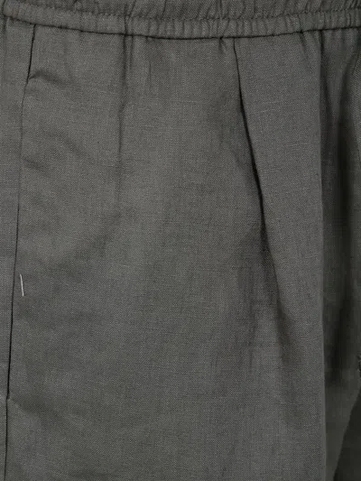 Michael Coal Max Drawstring Bermuda Trousers Clothing In Gray