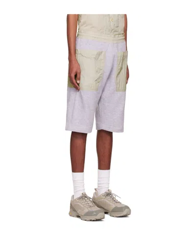 Ranra Patchwork Shorts In Multi