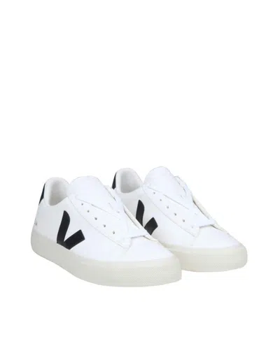 Veja Leather Sneakers In White