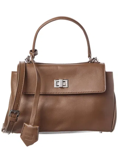 Walter Baker Billie Mini Leather Satchel In Brown