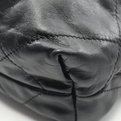 Pre-owned Chanel Black Leather Backpack ()