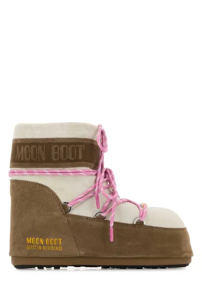 Moon Boot Icon Nylon Boots In Multi