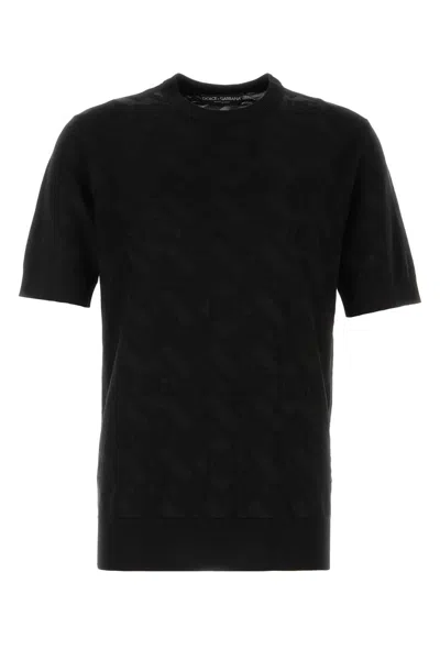 Dolce & Gabbana Wool Pullover In Black